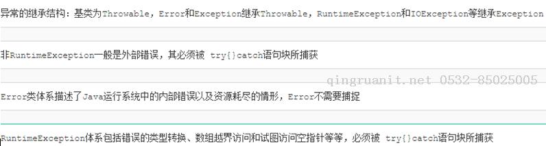 Core Java 总结（异常类问题）-Java培训,做最负责任的教育,学习改变命运,软件学习,再就业,大学生如何就业,帮大学生找到好工作,lphotoshop培训,电脑培训,电脑维修培训,移动软件开发培训,网站设计培训,网站建设培训