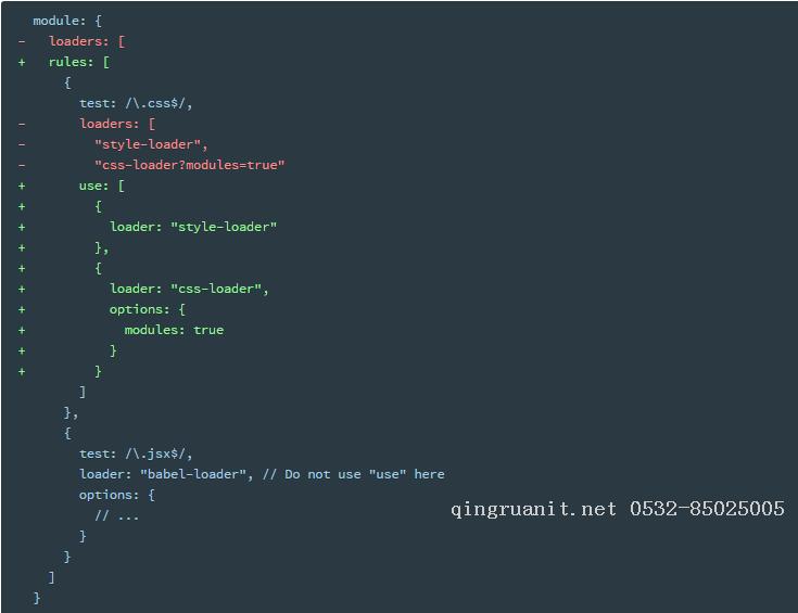 webpack1.x 升级到 webpack2.x 英文文档翻译-Java培训,做最负责任的教育,学习改变命运,软件学习,再就业,大学生如何就业,帮大学生找到好工作,lphotoshop培训,电脑培训,电脑维修培训,移动软件开发培训,网站设计培训,网站建设培训