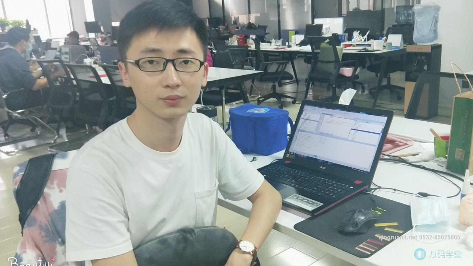 万码学堂学员张*朝[青岛远航高新科技有限公司]-Java培训,做最负责任的教育,学习改变命运,软件学习,再就业,大学生如何就业,帮大学生找到好工作,lphotoshop培训,电脑培训,电脑维修培训,移动软件开发培训,网站设计培训,网站建设培训