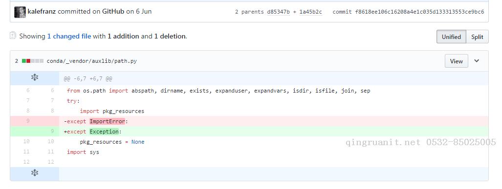 解决Win7(x64)Anaconda3报错：AttributeError: '_NamespacePath' object has no attribute 'sort'